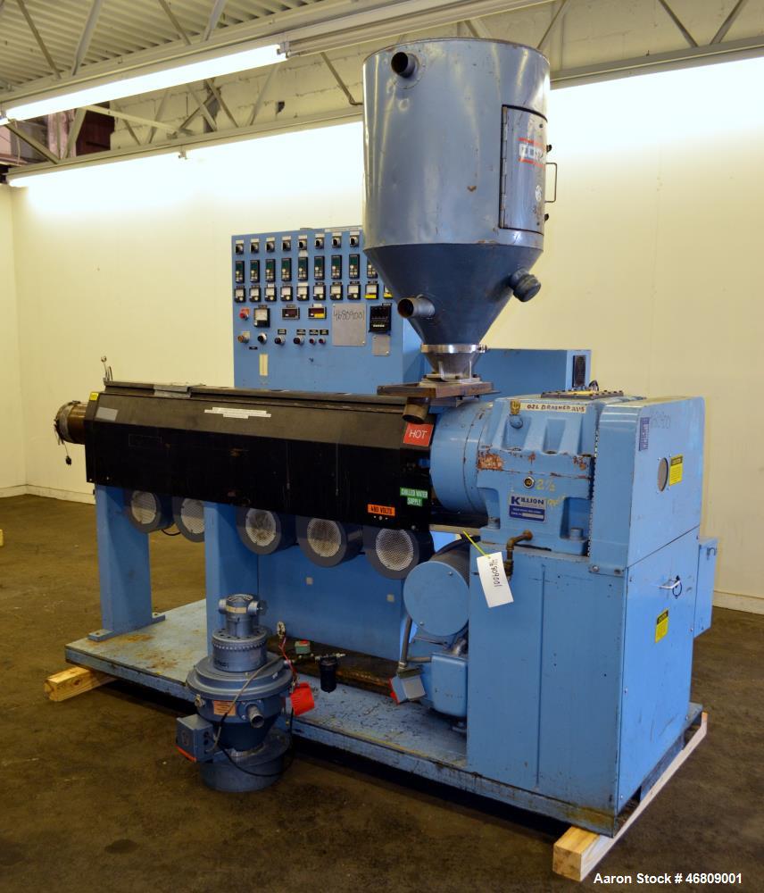 Used Killion 2.5” Single Screw Extruder, Model KN250.