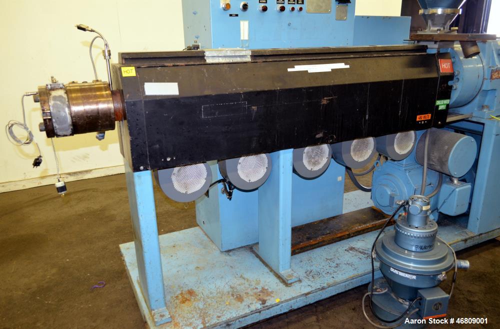 Used Killion 2.5” Single Screw Extruder, Model KN250.