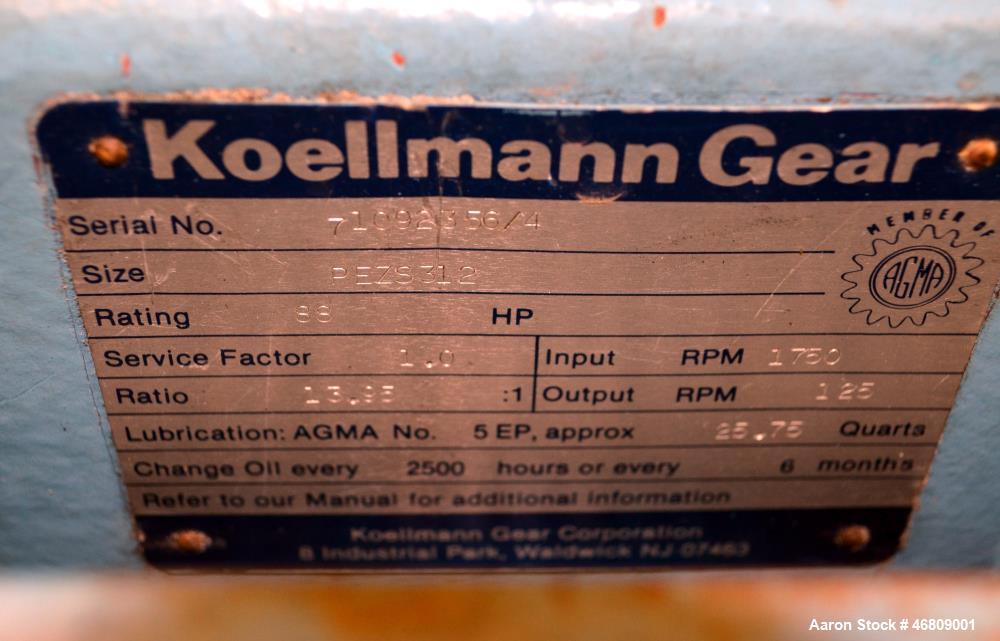 Used Killion 2.5” Single Screw Extruder, Model KN250.