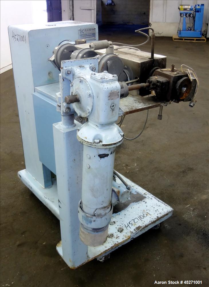 Used Killion 1" Single Screw Extruder, no screw
