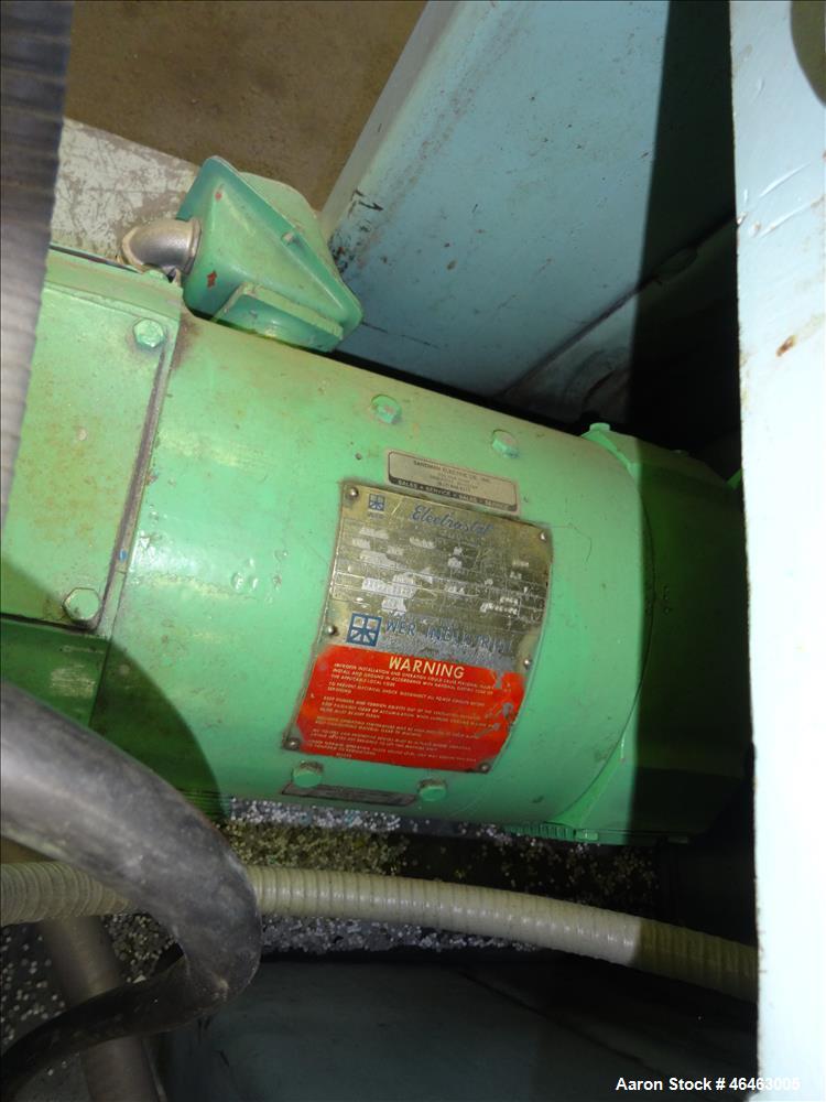 Used Killion 1.25" Single Screw Extruder. Approximate 24:1 L/D Ratio no screw. Electrically Heated, Air cooled 3 zone non-vented barrel. Water cooled feed throat, no hopper. Approximate 42.5" center ...