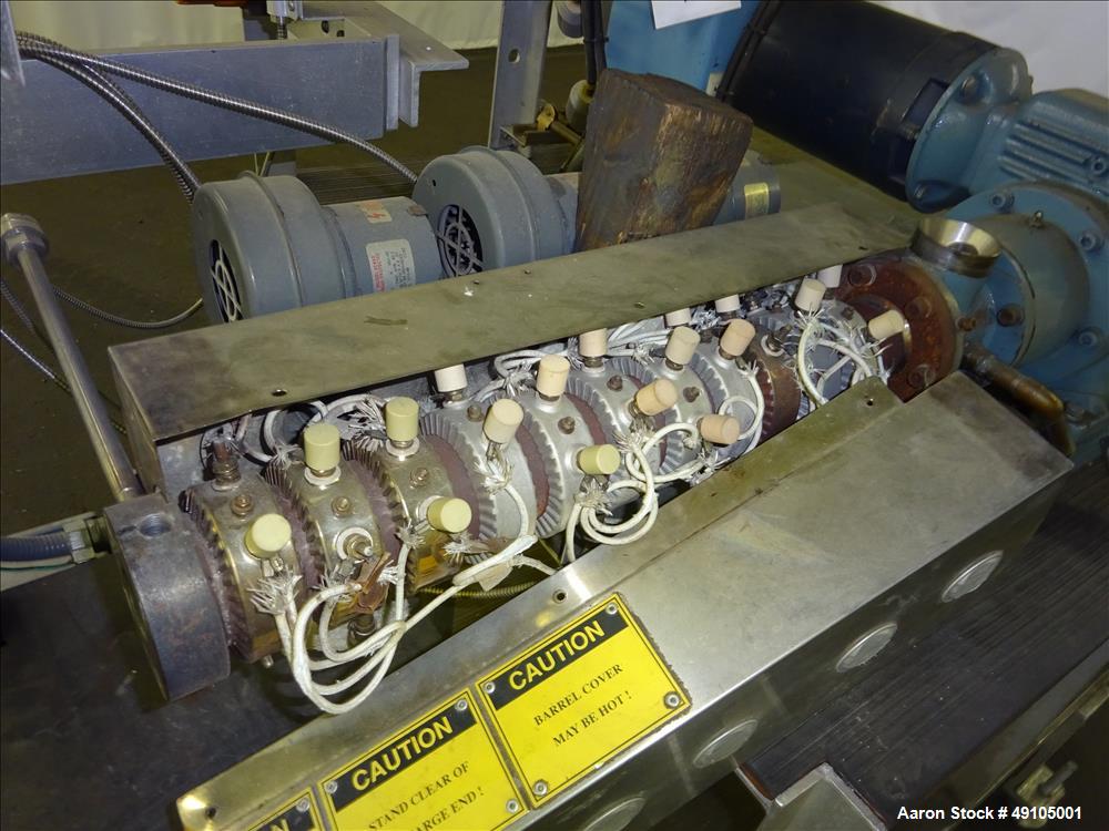 Used Killion 1" Diameter Single Screw Extruder.