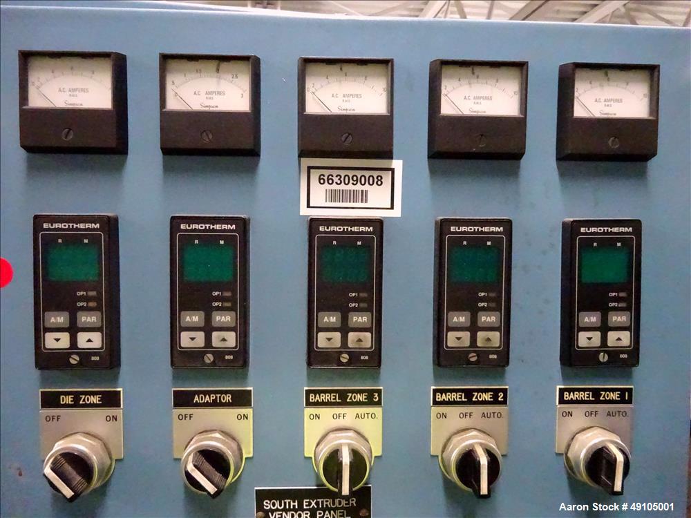 Used Killion 1" Diameter Single Screw Extruder.