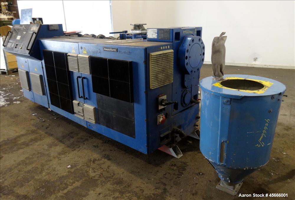 Used Krauss Maffei KME 1-75 Single Screw Extruder.