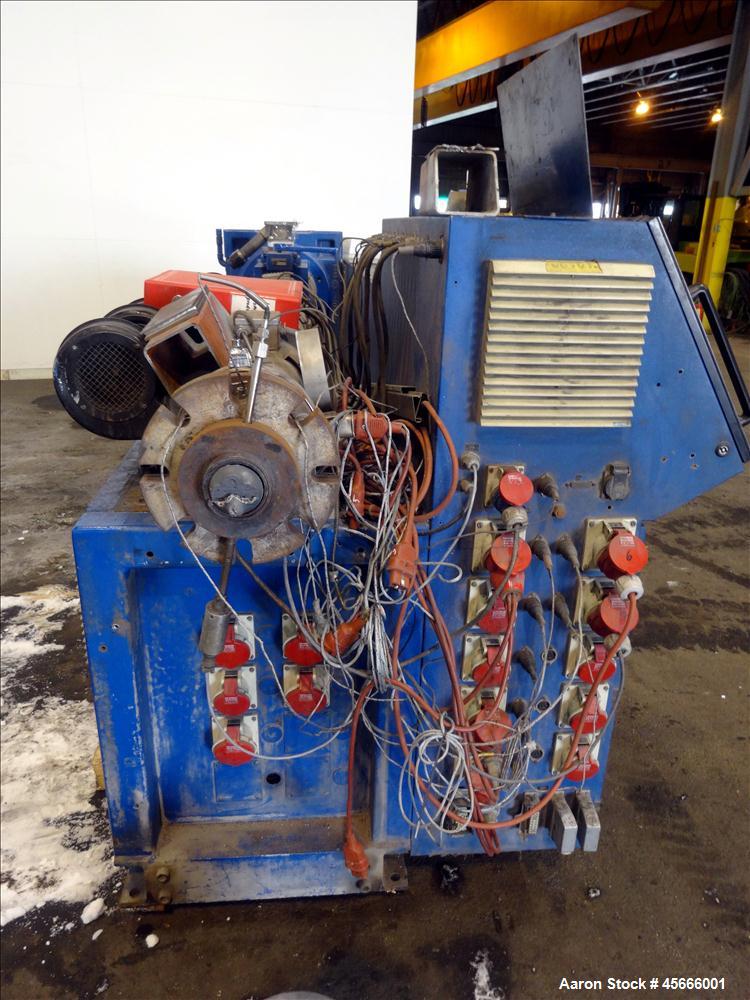 Used Krauss Maffei KME 1-75 Single Screw Extruder.