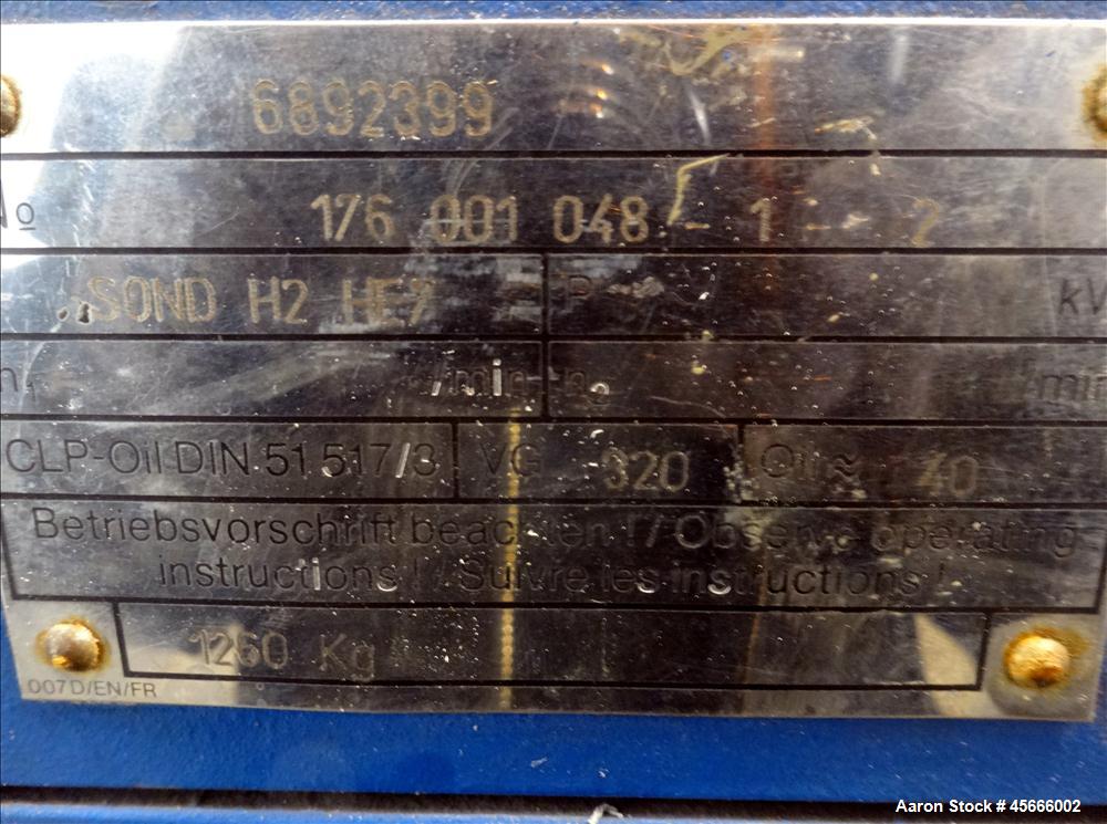 Used Krauss Maffei KME 1-75 Single Screw Extruder.
