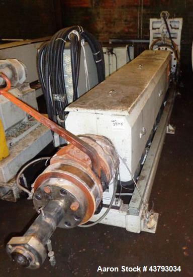 Used Macroplast Extrusion Tecnology 3" extruder, model ME-2-45026A1S-080-AC200V5