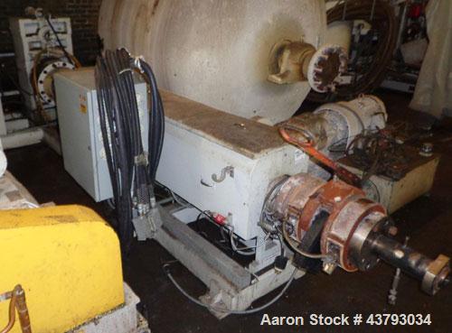 Used Macroplast Extrusion Tecnology 3" extruder, model ME-2-45026A1S-080-AC200V5
