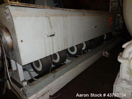 Used Macroplast Extrusion Tecnology 3" extruder, model ME-2-45026A1S-080-AC200V5