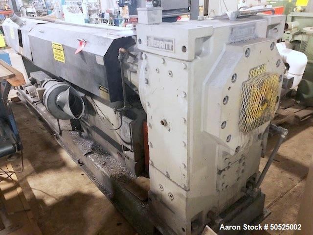 Used- 4.5" Merrit Vented Single Screw Extruder. 36/1 L/D