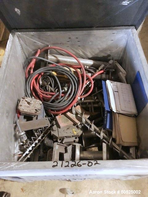 Used 4.5" Merrit Vented Single Screw Extruder. 36/1 L/D