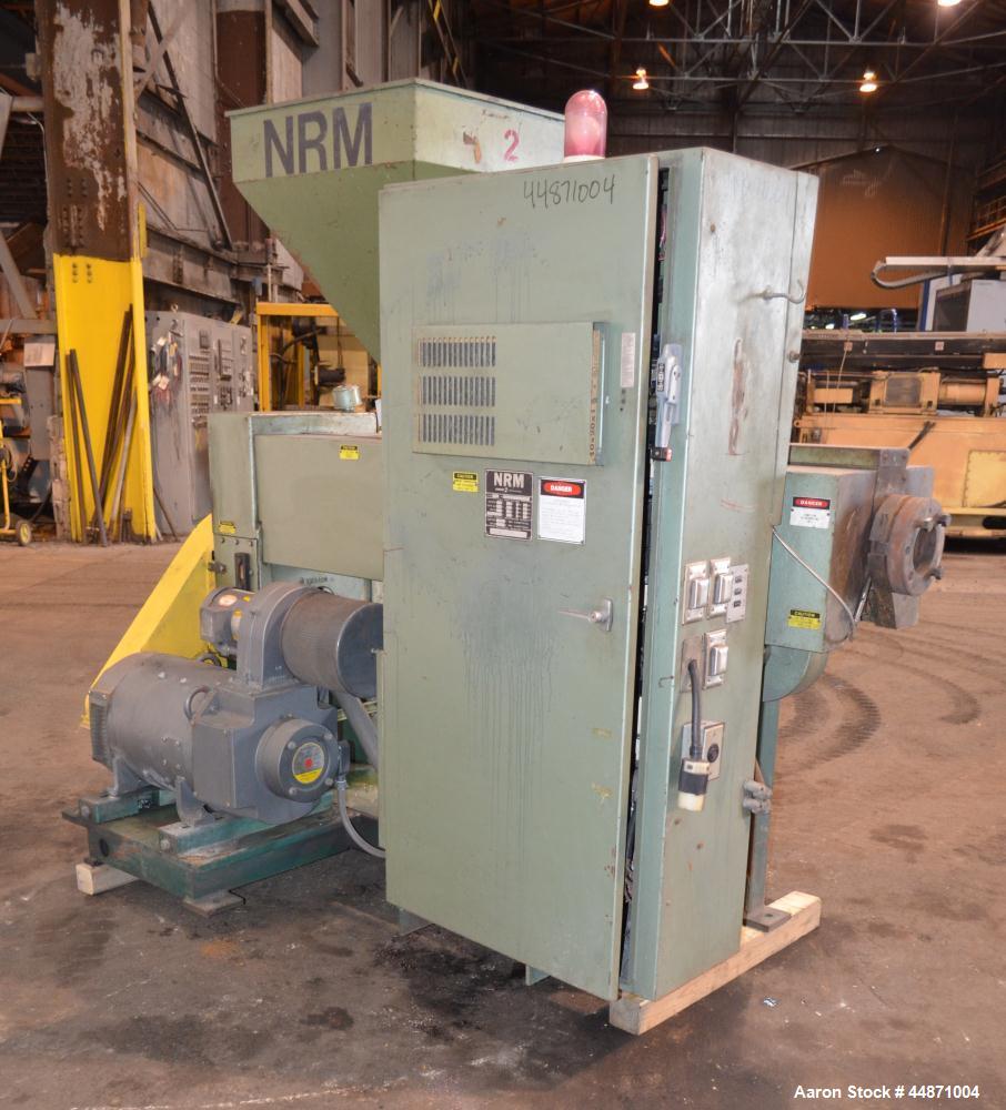 Used NRM Pacemaker IV 2-1/2" Single Screw Extruder, Model 2.5-24.1-PMIV-NV-EX