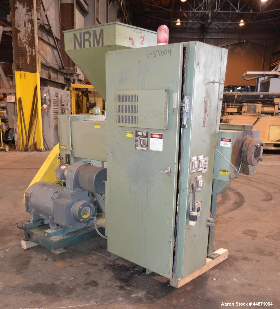 Used- NRM Pacemaker IV 2-1/2" Single Screw Extruder, Model 2.5-24.1-PMIV-NV-EX