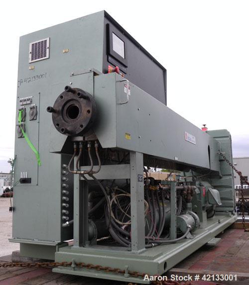 Used NRM/Davis Standard 3-1/2" Single Screw Extruder, Model 3.5 PM III