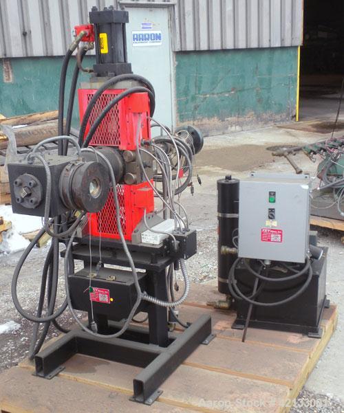 Used NRM/Davis Standard 3-1/2" Single Screw Extruder, Model 3.5 PM III