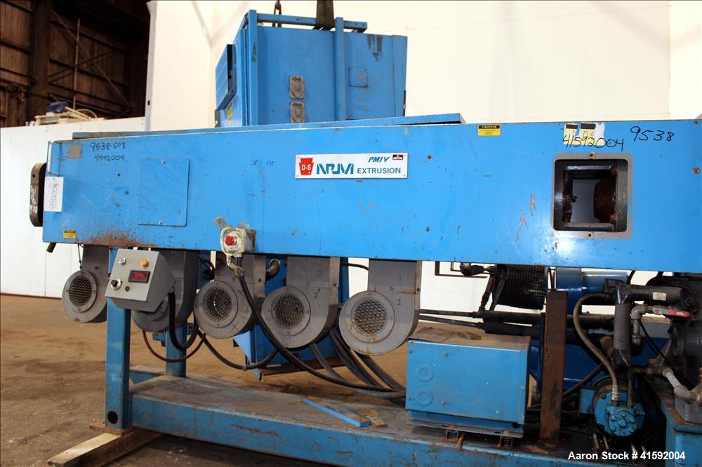 Used NRM/Davis Standard 3-1/2" Single Screw Extruder, Model Pacemaker III 35PMI