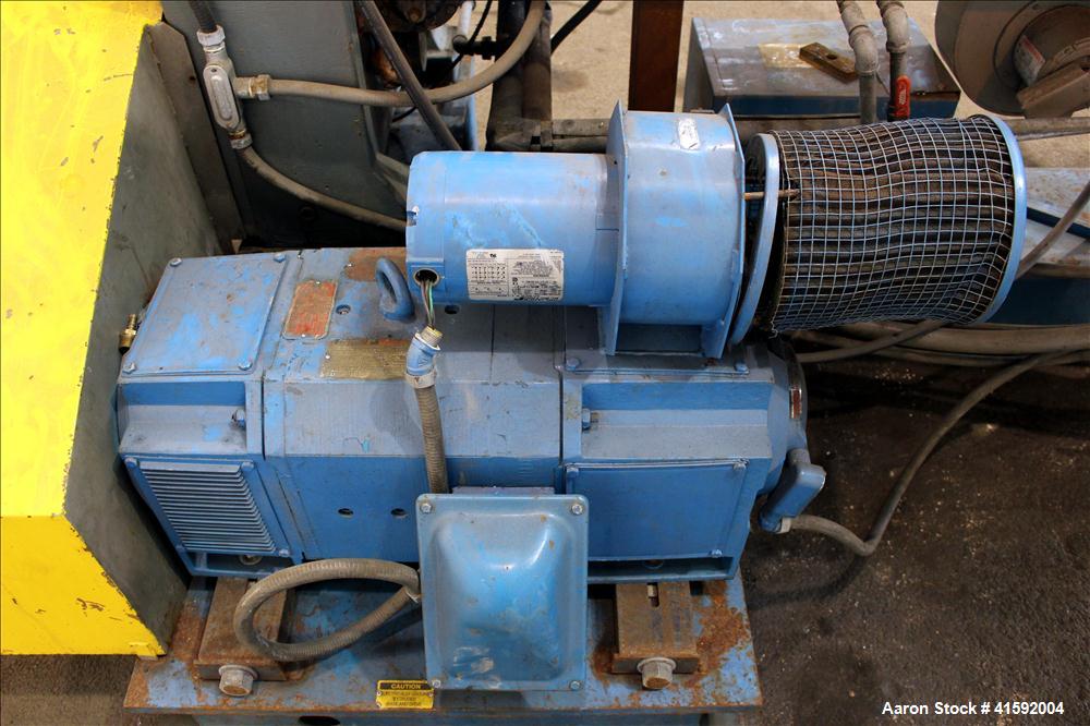 Used NRM/Davis Standard 3-1/2" Single Screw Extruder, Model Pacemaker III 35PMI