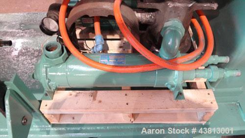 Used NRM Pacemaker 6" Single Screw Extruder, Model 6 PM III. 32 to 1 L/D Ratio. Electrically heated, water cooled 7 zone side vented barrel with a pump, tank, and heat exchanger. Water cooled feed th...