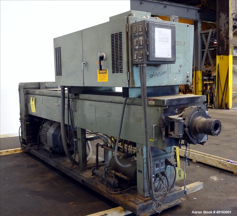 Used NRM Pacemaker III 4-1/2" Single Screw Extruder