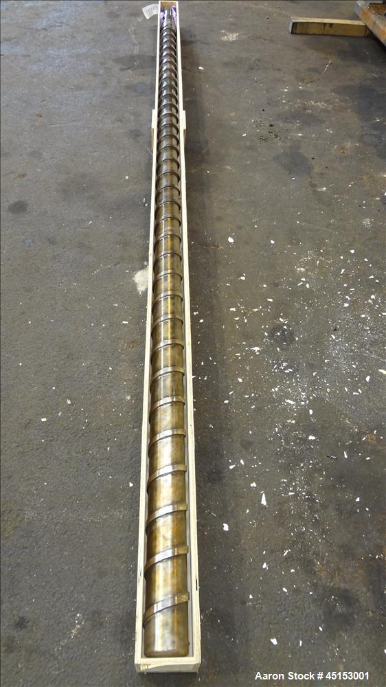 Used NRM Pacemaker III 4-1/2" Single Screw Extruder