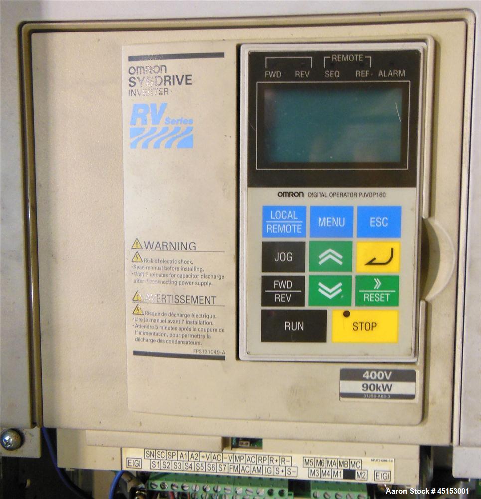 Used NRM Pacemaker III 4-1/2" Single Screw Extruder