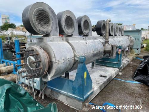 Used 8" NRM 32/1 L/D Single Screw Extruder