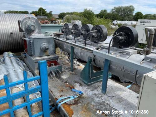 Used 8" NRM 32/1 L/D Single Screw Extruder