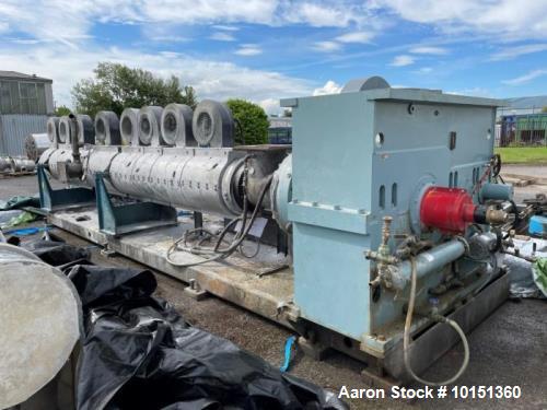 Used 8" NRM 32/1 L/D Single Screw Extruder