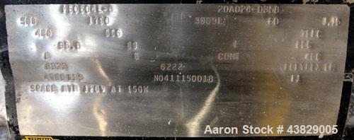 Used NRM 6" Single Screw Extruder