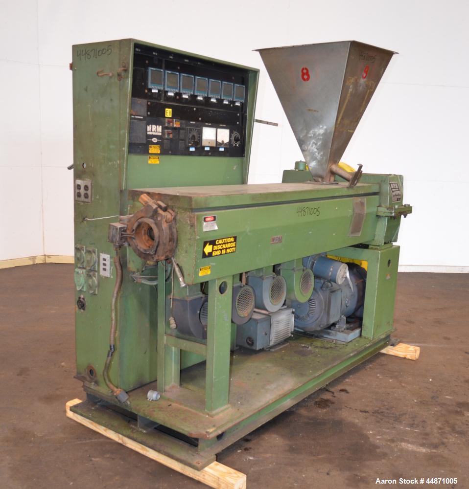 Used- NRM Pacemaker III 2-1/2" Single Screw Extruder, Model 2.5-PMIIII-24.1