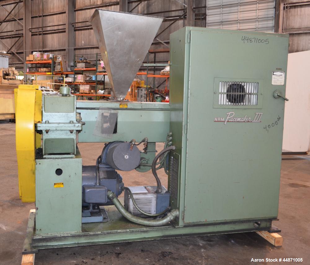 Used NRM Pacemaker III 2-1/2" Single Screw Extruder, Model 2.5-PMIIII-24.1