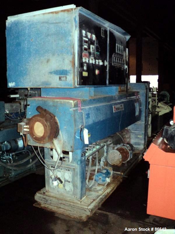 Used NRM Davis Standard 3-1/2" Diameter Single Screw Extruder