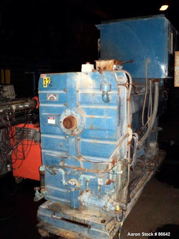 Used- NRM Davis Standard 3-1/2" Diameter Single Screw Extruder