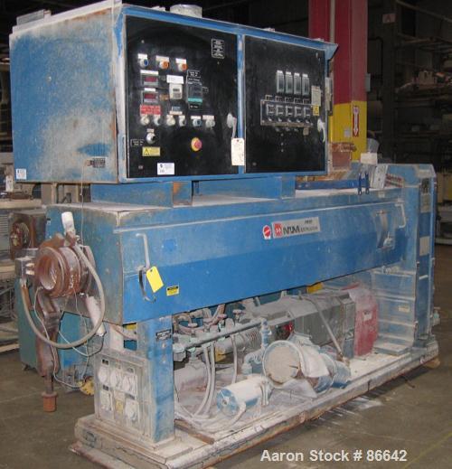 Used NRM Davis Standard 3-1/2" Diameter Single Screw Extruder