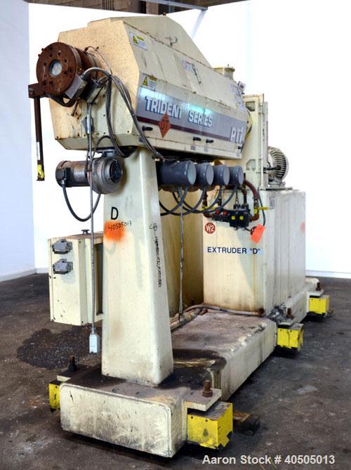 Used PTI Processing Technologies 2-1/2” Trident Series Single Screw Extruder