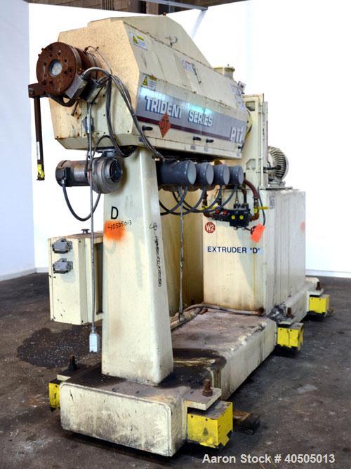 Used- PTI Processing Technologies 2-1/2” Trident Series Single Screw Extruder