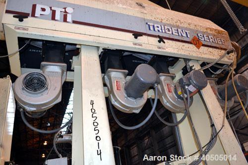 Used PTI Processing Technologies 3-1/2" Trident Series Single Screw Extruder