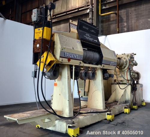 Used PTI Processing Technologies 6” Trident Series Single Screw Extruder, Model