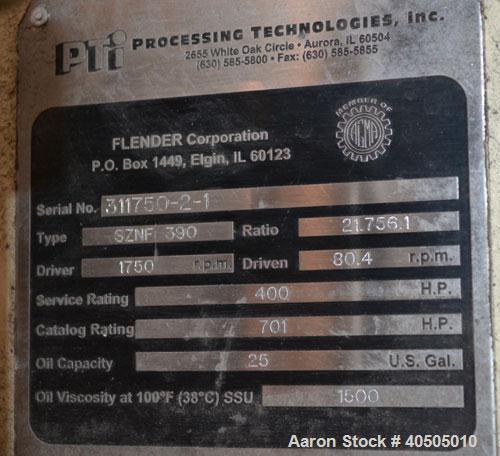 Used PTI Processing Technologies 6” Trident Series Single Screw Extruder, Model