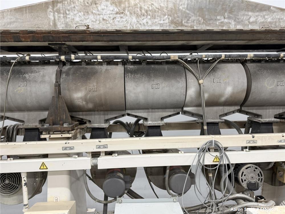 Used PTI 6000 6" Single Screw Extruder – 400 HP, 30:1 L/D, WEG Drive & Flender Gearbox