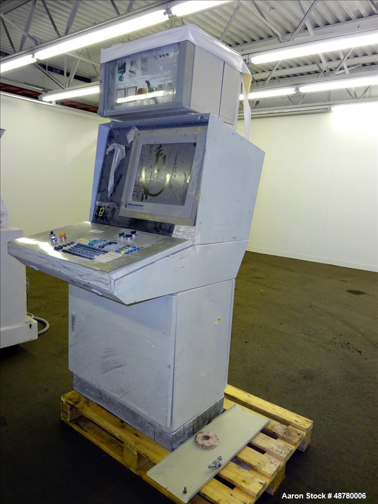 Used Paul Muller Single Screw Extruder, Model Elek 45-36D, 45 mm (1.75") Diameter Screw, 36:1 L/D Ratio. Approximate 71" long x 42.5" center line height. (6) Barrel sections, electrically heated, wat...