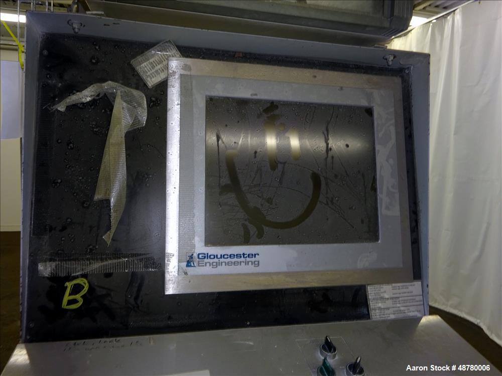 Used Paul Muller Single Screw Extruder, Model Elek 45-36D, 45 mm (1.75") Diameter Screw, 36:1 L/D Ratio. Approximate 71" long x 42.5" center line height. (6) Barrel sections, electrically heated, wat...
