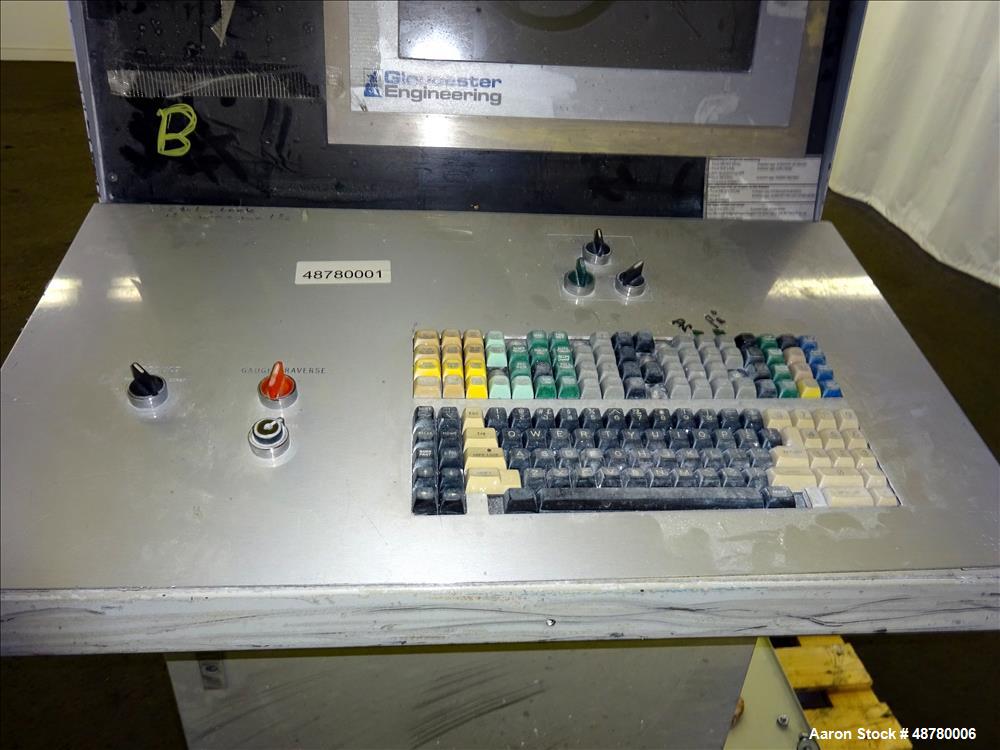 Used Paul Muller Single Screw Extruder, Model Elek 45-36D, 45 mm (1.75") Diameter Screw, 36:1 L/D Ratio. Approximate 71" long x 42.5" center line height. (6) Barrel sections, electrically heated, wat...