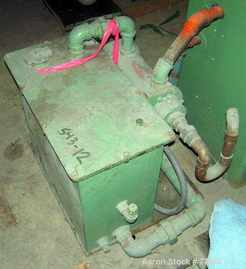 Used Prodex 2-1/2" Single Screw Extruder, Model T250-24. 24 to 1 L/D ratio. Electrically heated, water cooled vented and plugged barrel. Water cooled feed throat with a Prodex crammer feeder (no scre...