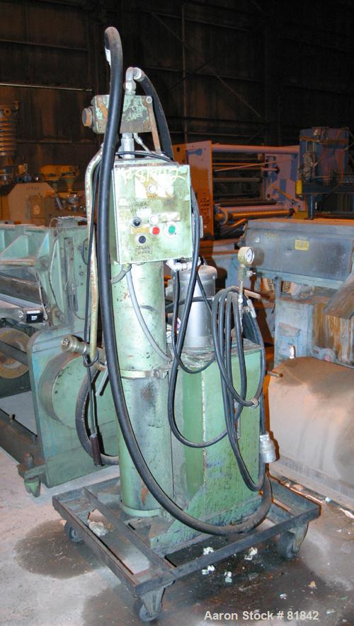 Used- Prodex Torquemaster 6" Single Screw Extruder, Model TKM60D340-24. 24 To 1 L/D ratio. 5 Zone electrically heated, water...