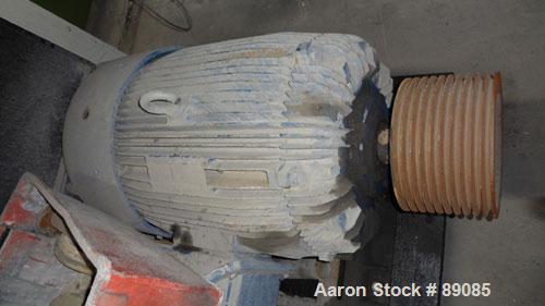 Used Royal 10" Single Screw Dump Extruder, Approximate 6 to 1 L/D ratio, cored screw, (2) zone jacketed barrel. 11" x 12" jacketed feed throat with chute. Approximate 42" centerline height, swing awa...