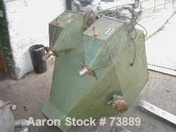 USED: Sterling model EP5 4.5" low boy horizontal extruder with 30:1L/D ratio. Machine has non-vented air cooled barrel with water cooledfeed throat, driven by 250 hp Electrostat DC motor and Wer driv...