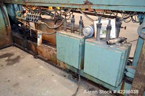 Used- Sterling 6” Diameter Single Screw Extruder