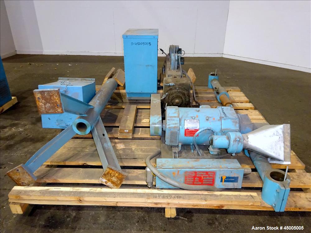 Used Welex 1-1/4" Single Screw Extruder, Model 1.250 20:1 N.V.R.H. 20:1 L/D