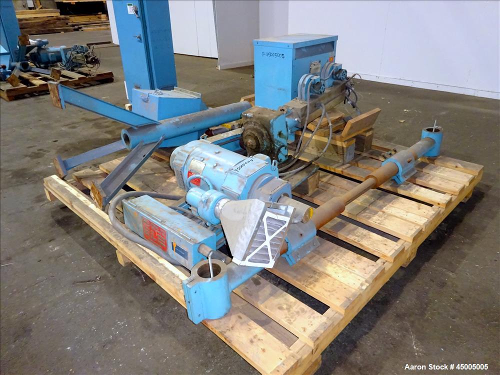 Used Welex 1-1/4" Single Screw Extruder, Model 1.250 20:1 N.V.R.H. 20:1 L/D